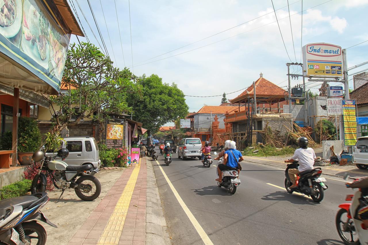 Halaman Depan Hostel Ubud Exteriör bild