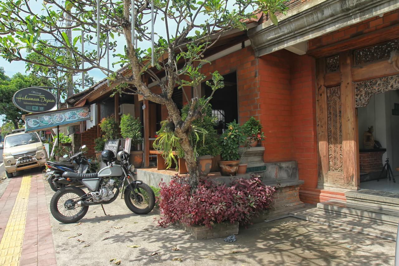 Halaman Depan Hostel Ubud Exteriör bild